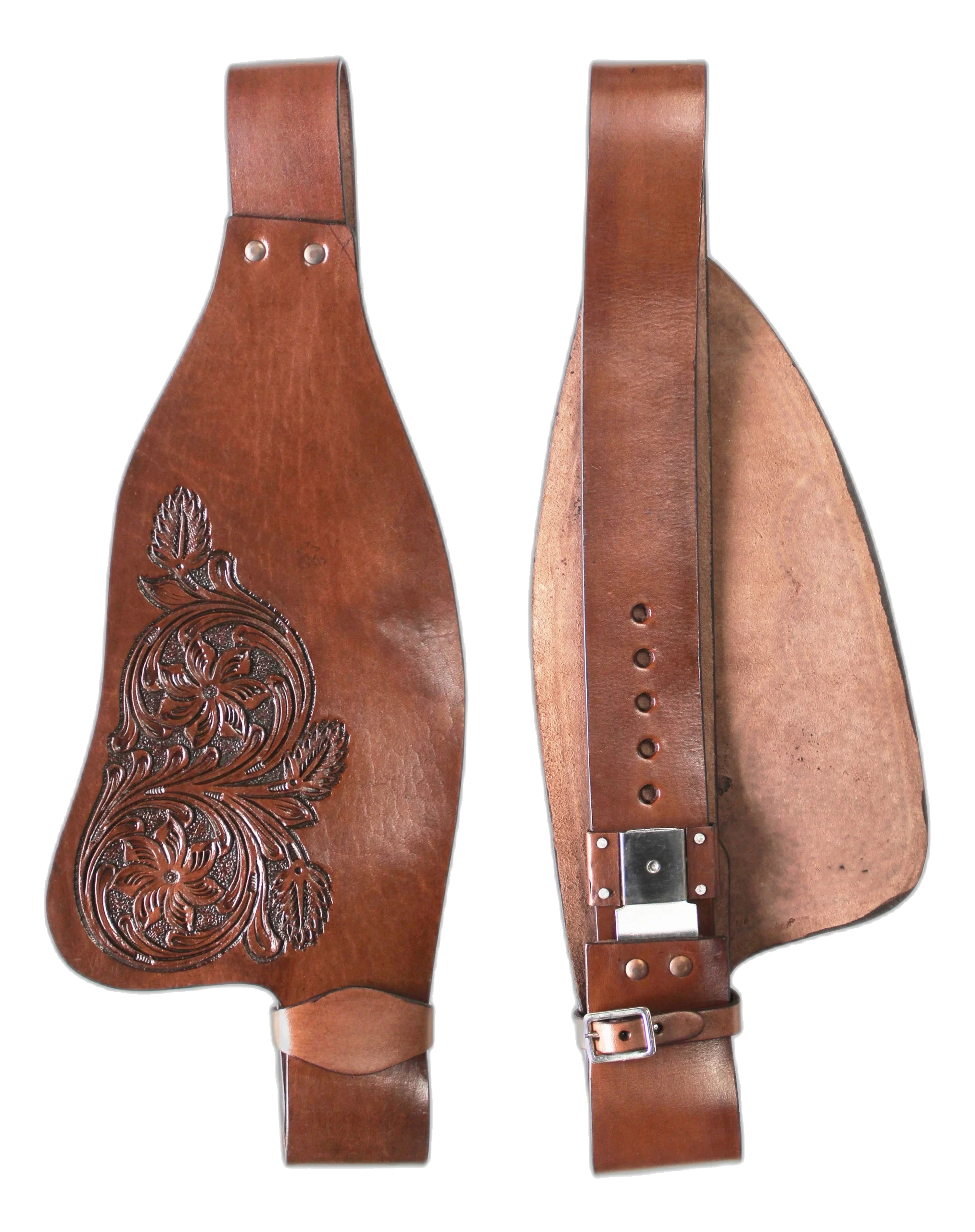 26 WILD RACE Saddle Fenders & Stirrups – Model 26 - Handcrafted Equestrian Saddlery