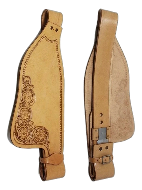 3 WILD RACE Saddle Fenders & Stirrups – Model 3 - Handcrafted Equestrian Saddlery
