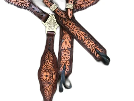Headstall & Collar Set — St 01 - Handcrafted Equestrian Saddlery