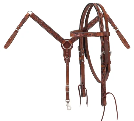 WILD RACE Headstall & Breast Collar Sets - St 04