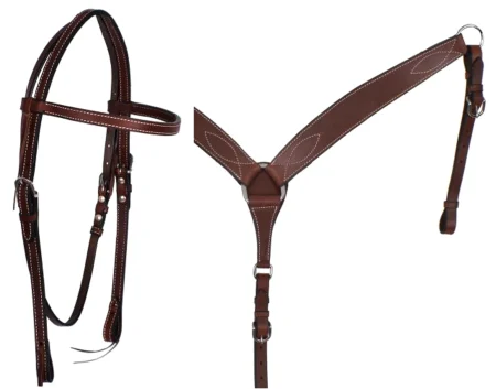 WILD RACE Headstall & Breast Collar Sets - St 12