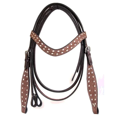 WILD RACE Headstall & Breast Collar Sets – St 13 - Handcrafted Equestrian Saddlery