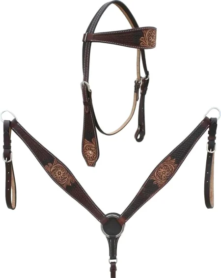 WILD RACE Headstall & Breast Collar Sets - Model St 15