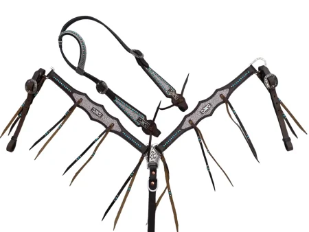 WILD RACE Headstall & Breast Collar Sets - Model St 24