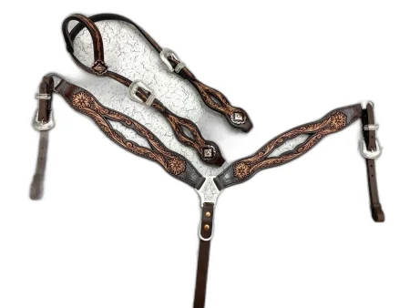 WILD RACE Headstall & Breast Collar Sets - Model St 25