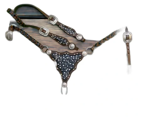 WILD RACE Headstall & Breast Collar Sets - Model St 26