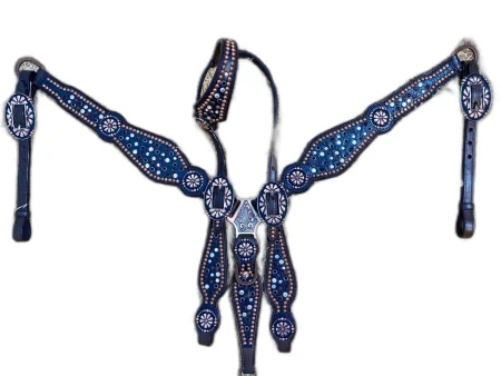 WILD RACE Headstall & Breast Collar Sets - Model St 31